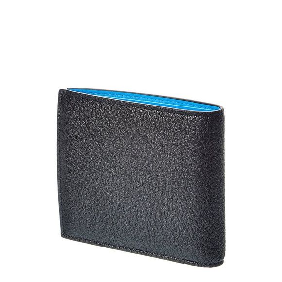 Bottega Veneta Leather Bifold Wallet, Black - Picture 2 of 4